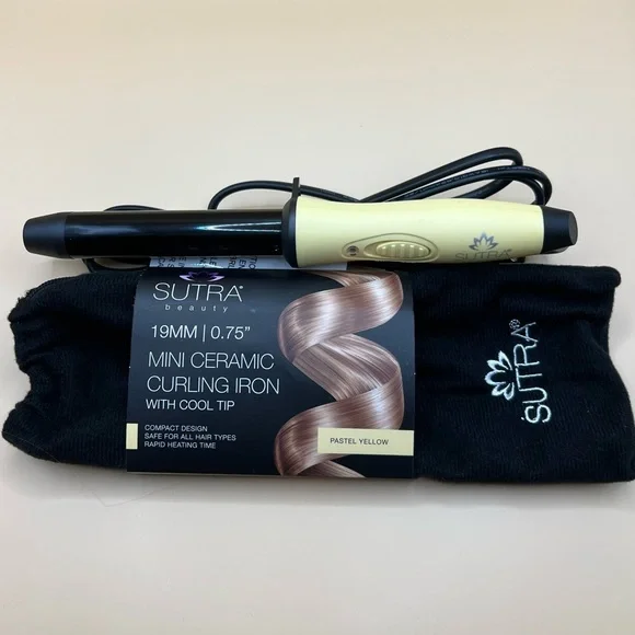 Sutra Mini Ceramic Curling Iron Sutra Hair Wand Sutra Hair Sutra